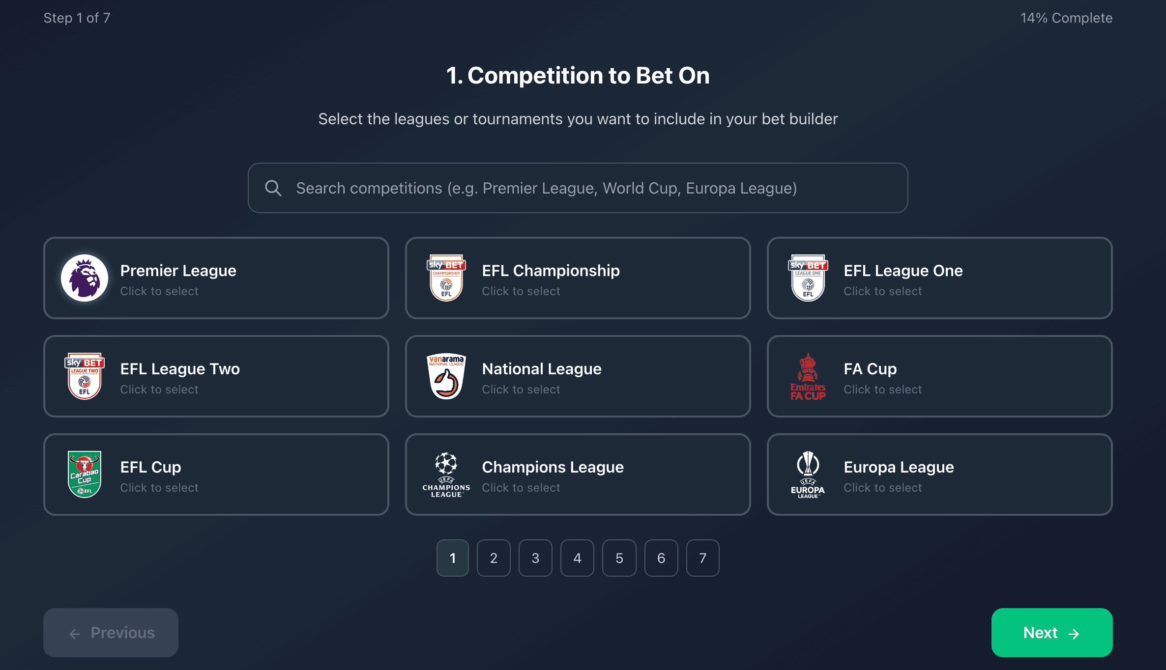 Football betting performance tracker dashboard